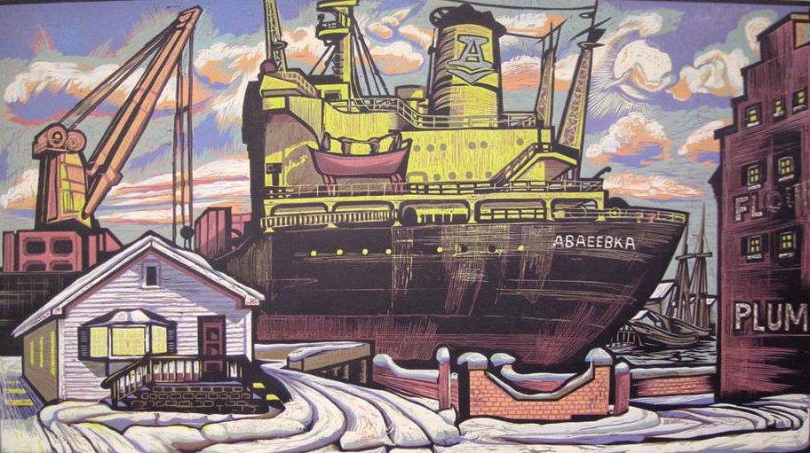 DON GORVETT - First Snow, Ceres Street DON GORVETT - First Snow, Ceres Street